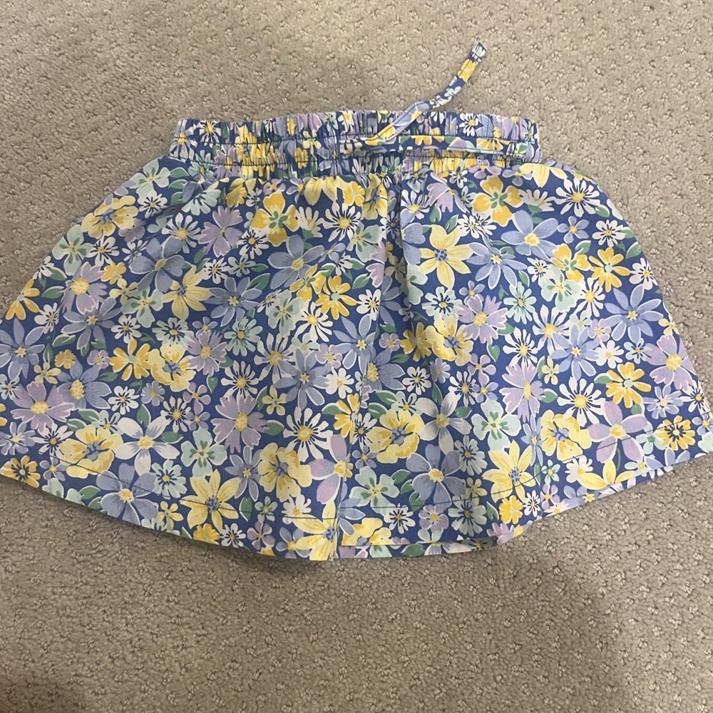 Copper Key Floral Skirt 3T